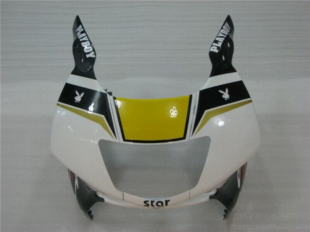 White Black Playboy 1995-1998 CBR600 F3 Motorcycle Fairings White Black Playboy 1995-1998 CBR600 F3 Motorcycle Fairings