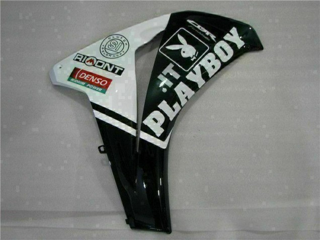 White Black Playboy 2008-2011 CBR1000RR Motorcycle Fairings White Black Playboy 2008-2011 CBR1000RR Motorcycle Fairings
