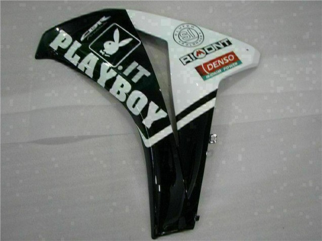 White Black Playboy 2008-2011 CBR1000RR Motorcycle Fairings White Black Playboy 2008-2011 CBR1000RR Motorcycle Fairings