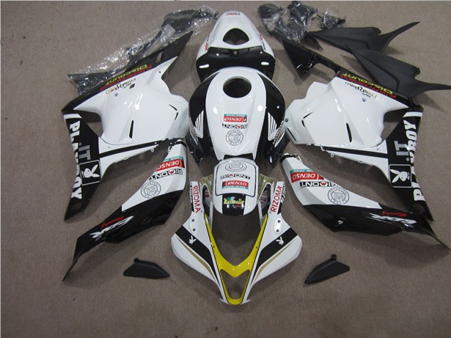 White Black RIZOMA 2009-2012 CBR600RR Motorcycle Fairings White Black RIZOMA 2009-2012 CBR600RR Motorcycle Fairings
