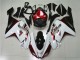 White Black Red 2007-2008 ZX6R Motorcycle Fairings White Black Red 2007-2008 ZX6R Motorcycle Fairings