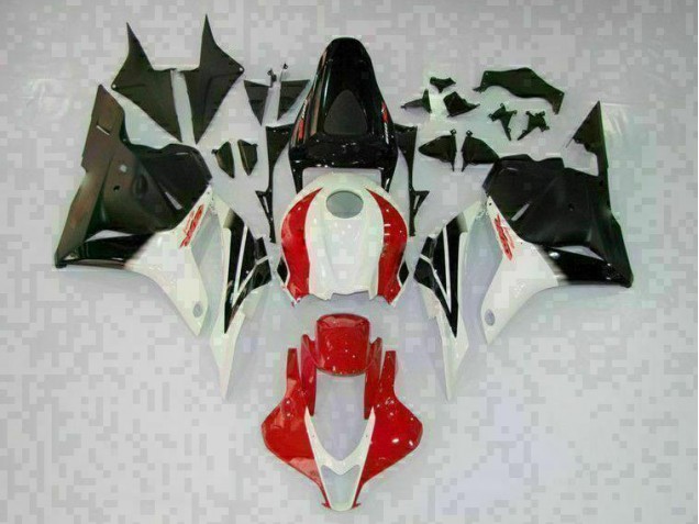 White Black Red 2009-2012 CBR600RR Motorcycle Fairings White Black Red 2009-2012 CBR600RR Motorcycle Fairings