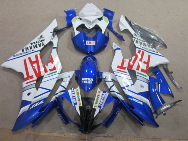 White Black Red Fiat 2008-2016 YZF R6 Motorcycle Fairings White Black Red Fiat 2008-2016 YZF R6 Motorcycle Fairings