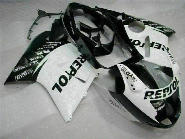 White Black Repsol 1996-2007 CBR1100XX Motorcycle Fairings White Black Repsol 1996-2007 CBR1100XX Motorcycle Fairings
