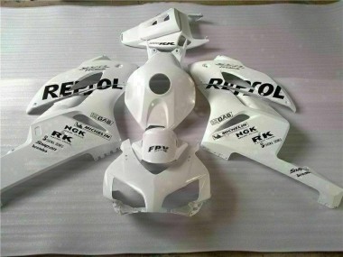White Black Repsol 2004-2005 CBR1000RR Motorcycle Fairings