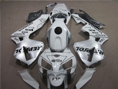 White Black Repsol 2005-2006 CBR600RR Motorcycle Fairing