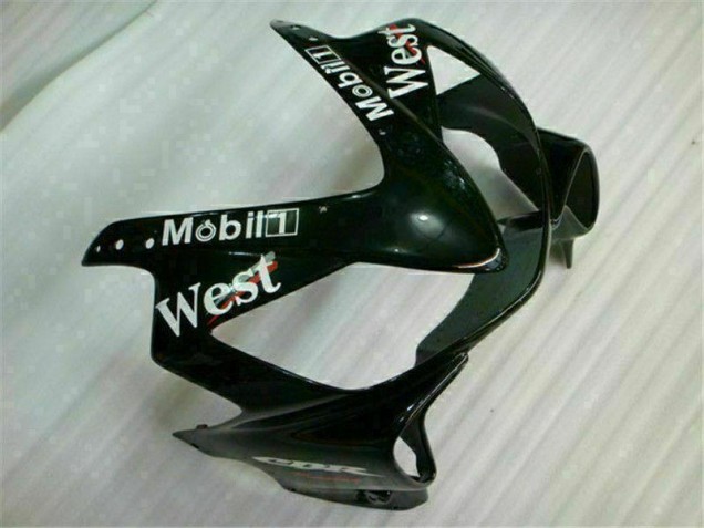 White Black West 2001-2003 CBR600 F4i Motorcycle Fairings White Black West 2001-2003 CBR600 F4i Motorcycle Fairings