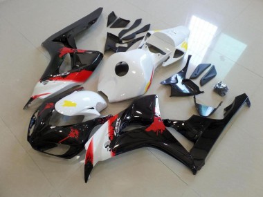 White Black with No Sticker 2006-2007 CBR1000RR Motorcycle Fairings