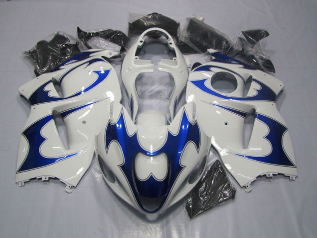 White Blue 1996-2007 GSXR 1300 Hayabusa Motorcycle Fairings White Blue 1996-2007 GSXR 1300 Hayabusa Motorcycle Fairings
