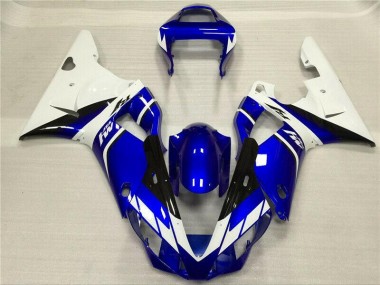 White Blue 2000-2001 YZF R1 Motorcycle Fairings
