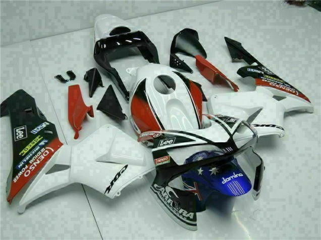 White Blue 2003-2004 CBR600RR Motorcycle Fairings White Blue 2003-2004 CBR600RR Motorcycle Fairings