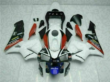 White Blue 2003-2004 CBR600RR Motorcycle Fairings