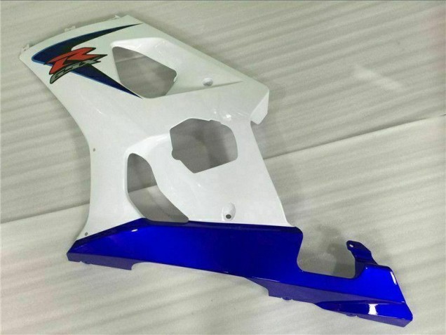 White Blue 2003-2004 GSXR 1000 Motorcycle Fairings White Blue 2003-2004 GSXR 1000 Motorcycle Fairings