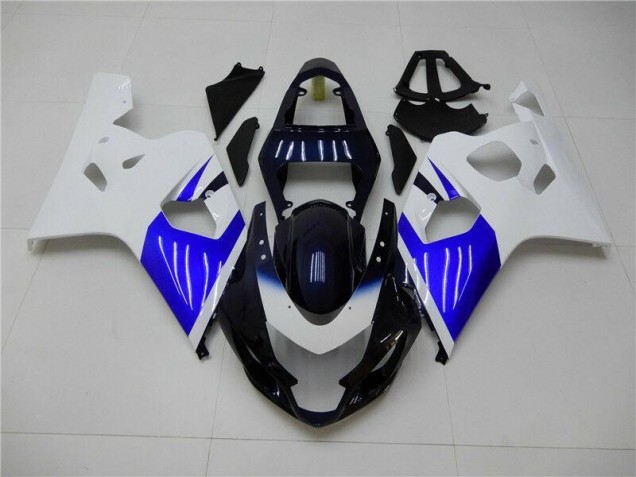 White Blue 2004-2005 GSXR 600/750 Motorcycle Fairings White Blue 2004-2005 GSXR 600/750 Motorcycle Fairings
