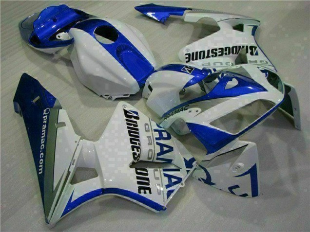 White Blue 2005-2006 CBR600RR Motorcycle Bodywork White Blue 2005-2006 CBR600RR Motorcycle Bodywork