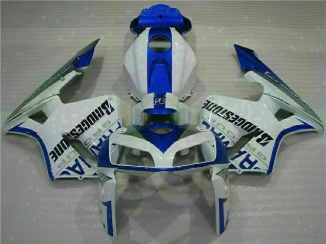 White Blue 2005-2006 CBR600RR Motorcycle Bodywork White Blue 2005-2006 CBR600RR Motorcycle Bodywork