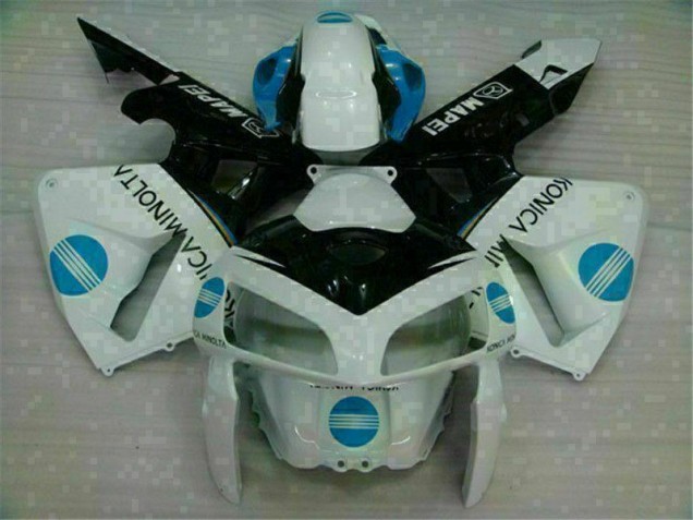 White Blue 2005-2006 CBR600RR Motorcycle Fairing White Blue 2005-2006 CBR600RR Motorcycle Fairing