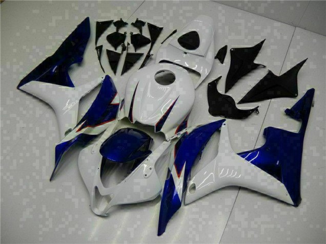 White Blue 2007-2008 CBR600RR Motorcycle Fairings White Blue 2007-2008 CBR600RR Motorcycle Fairings