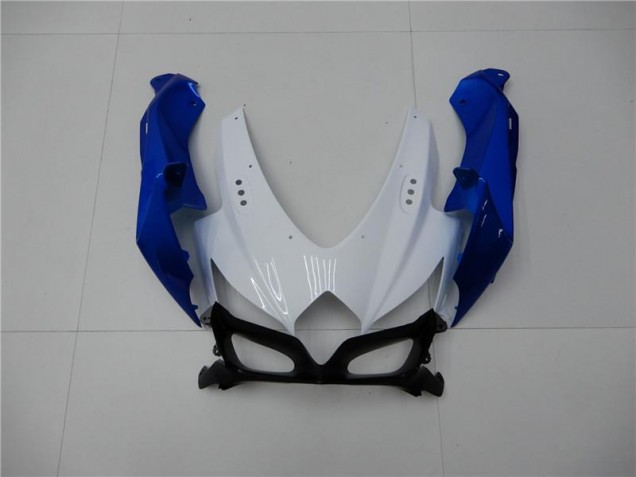 White Blue 2008-2010 GSXR 600/750 Motorcycle Fairing White Blue 2008-2010 GSXR 600/750 Motorcycle Fairing