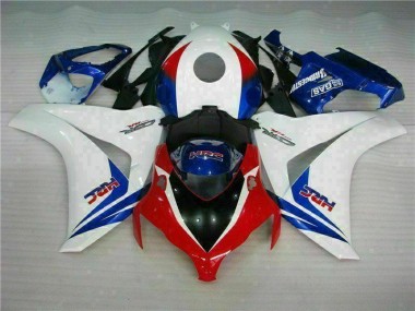 White Blue 2008-2011 CBR1000RR Motorcycle Fairing Kits