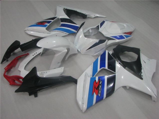 White Blue 2009-2016 GSXR 1000 Motorcycle Fairings White Blue 2009-2016 GSXR 1000 Motorcycle Fairings