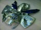 White Blue Flame 2005-2006 CBR600RR Motorcycle Fairings