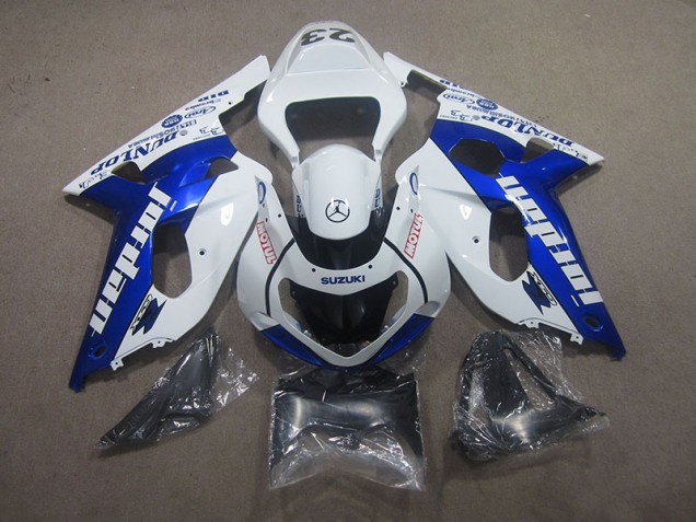 White Blue Motul 2001-2003 GSXR 750 Motorcycle Fairings White Blue Motul 2001-2003 GSXR 750 Motorcycle Fairings