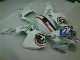 White Blue R 2 2003-2004 CBR600RR Motorcycle Fairings White Blue R 2 2003-2004 CBR600RR Motorcycle Fairings