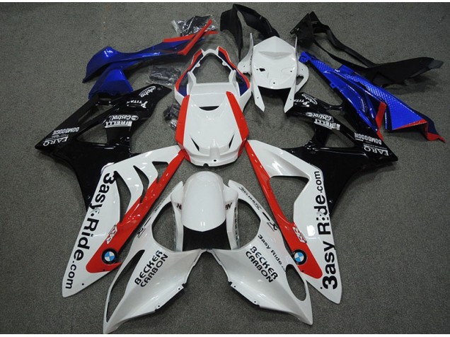 White Blue Red 2009-2014 S1000RR Motorcycle Fairings White Blue Red 2009-2014 S1000RR Motorcycle Fairings
