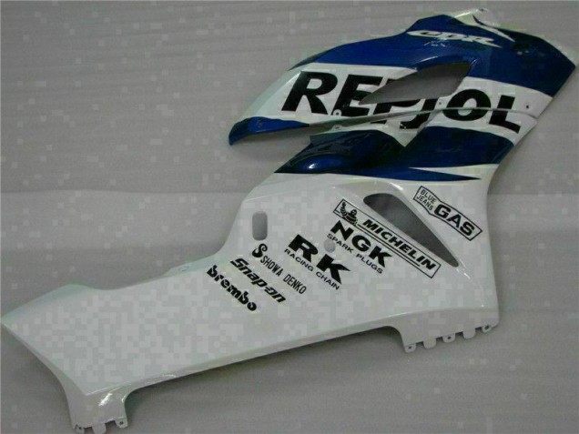 White Blue Repsol 2004-2005 CBR1000RR Motorcycle Fairings White Blue Repsol 2004-2005 CBR1000RR Motorcycle Fairings