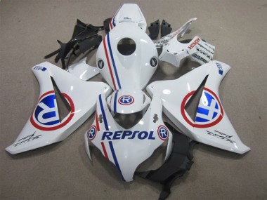 White Blue Repsol 2008-2011 CBR1000RR Motorcycle Bodywork