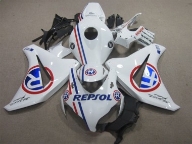 White Blue Repsol 2008-2011 CBR1000RR Motorcycle Fairing