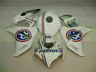 White Blue Repsol 2008-2011 CBR1000RR Motorcycle Fairings