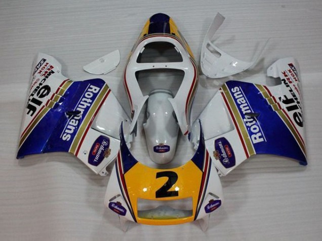 White Blue Yellow 1994-1996 NSR250 MC28 P4 Motorcycle Fairings White Blue Yellow 1994-1996 NSR250 MC28 P4 Motorcycle Fairings
