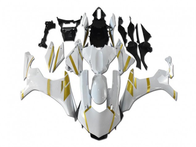 White Gold 2015-2019 YZF R1 Motorcycle Fairings White Gold 2015-2019 YZF R1 Motorcycle Fairings