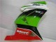 White Green Black Ninja 2008-2012 EX250 Motorcycle Fairings White Green Black Ninja 2008-2012 EX250 Motorcycle Fairings