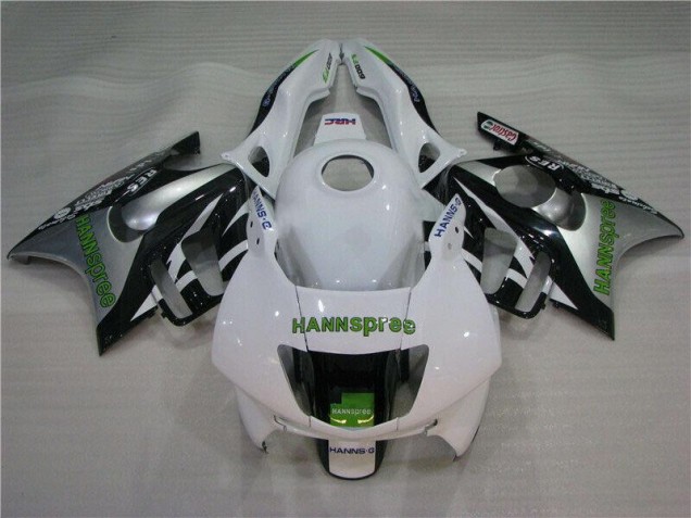 White Green Hannspree 1995-1998 CBR600 F3 Motorcycle Fairings White Green Hannspree 1995-1998 CBR600 F3 Motorcycle Fairings