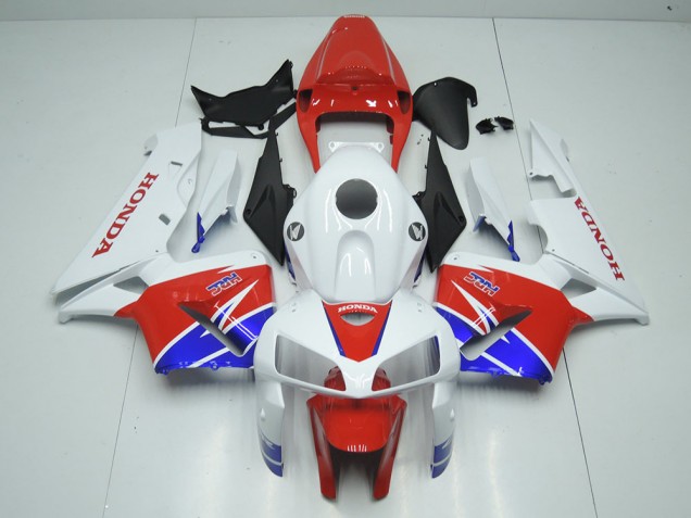 White HRC 2005-2006 CBR600RR Motorcycle Fairings