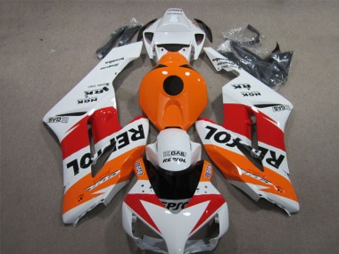 White Orange Repsol 2004-2005 CBR1000RR Motorcycle Fairings