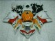 White Orange Repsol 2009-2012 CBR600RR Motorcycle Fairings White Orange Repsol 2009-2012 CBR600RR Motorcycle Fairings