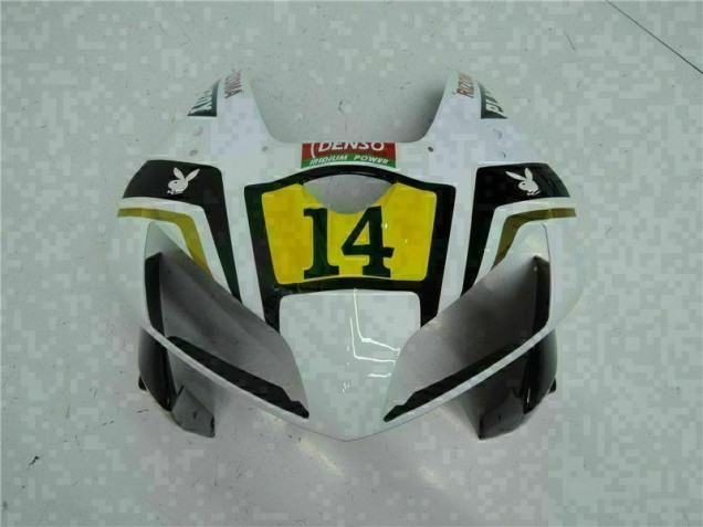 White Playboy 14 2005-2006 CBR600RR Motorcycle Fairings White Playboy 14 2005-2006 CBR600RR Motorcycle Fairings