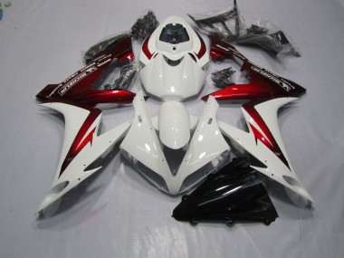 White Red 2004-2005 CBR1000RR Motorcycle Fairing