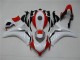 White Red 2008-2011 CBR1000RR Motorcycle Fairings White Red 2008-2011 CBR1000RR Motorcycle Fairings