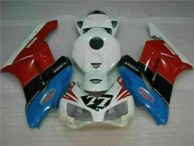 White Red 77 2004-2005 CBR1000RR Motorcycle Fairings