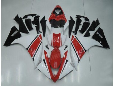 White Red Black 2012-2014 YZF R1 Motorcycle Fairings