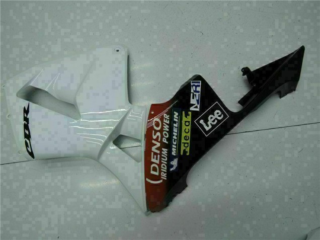 White Red Black Lee 2005-2006 CBR600RR Motorcycle Fairings