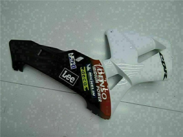 White Red Black Lee 2005-2006 CBR600RR Motorcycle Fairings