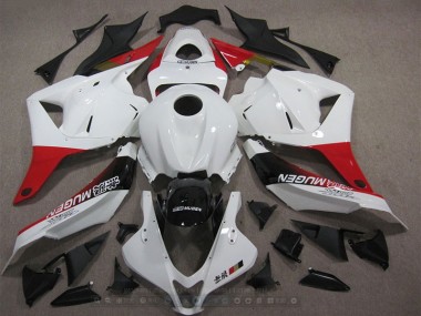 White Red Black Mugen 2009-2012 CBR600RR Motorcycle Fairings
