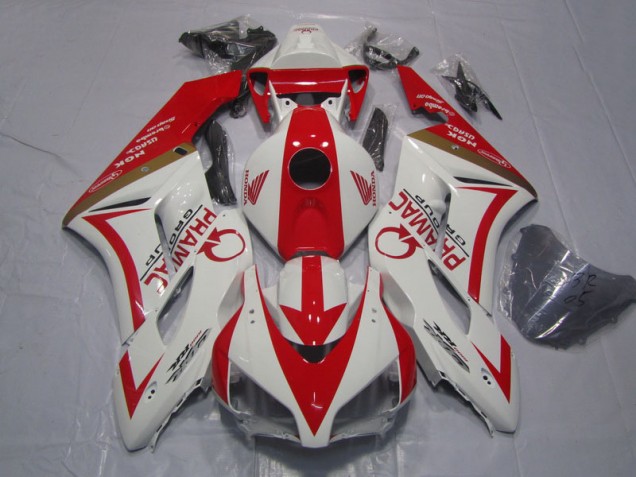 White Red PRAMAC 2004-2005 CBR1000RR Motorcycle Fairings White Red PRAMAC 2004-2005 CBR1000RR Motorcycle Fairings