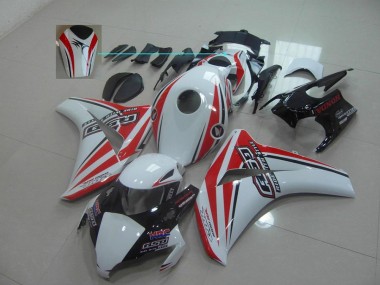 White Red Rsd 2008-2011 CBR1000RR Motorcycle Fairings